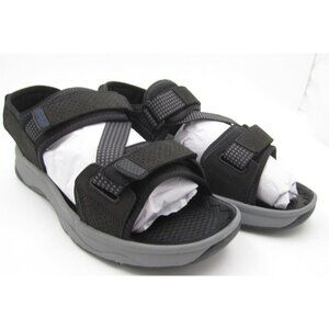 New Men Florsheim Comfortech Hook & Loop Treadlite River Sandal Sz 12US